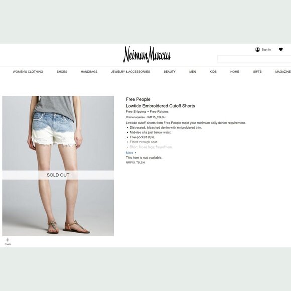 Wanderlust Lux! Free People ‘Lowtide’ Embroidered Shorts as Seen on NeimanMarcus - Picture 14 of 14